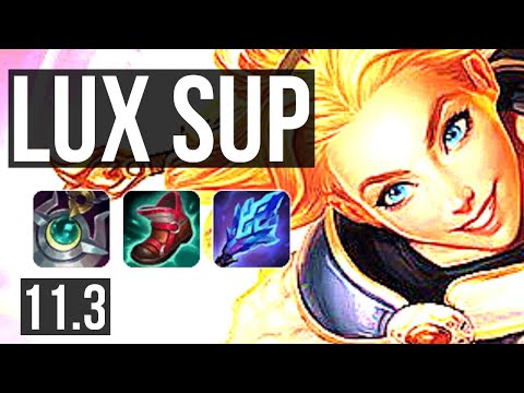 LUX & Kai'Sa vs SERAPHINE & Vayne (SUPPORT) | 0/0/7, 1100+ games | BR Grandmaster | v11.3