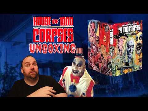 House of 1000 Corpses 20th Anniversary Edition Unboxing