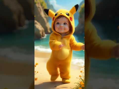 "Bébé danse avec joie, une vidéo adorable réalisée avec IA ! #BabyDance #Viral #NYC #CuteBaby