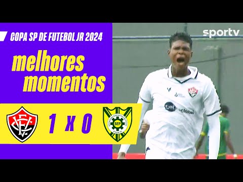 Gols e lances de Vitória x Picos