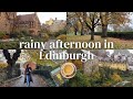 A Rainy Afternoon In Edinburgh Dean Village Holyrood Park And Coffee Shop Visit Edinburgh Vlog