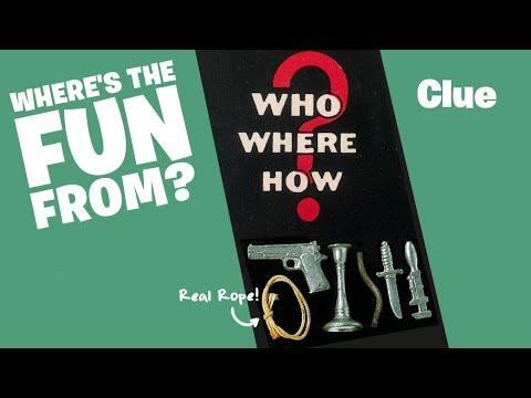 The Mystery Behind the Invention of Clue | Where's the Fun from?