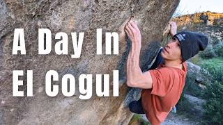 My First Time Climbing in El Cogul Spain (Bouldering Vlog)
