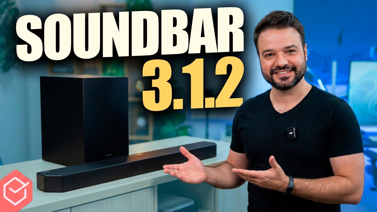Miniatura da avaliação em vídeo de Soundbar SAMSUNG HW-Q600H 3.1.2 canais com Subwoofer