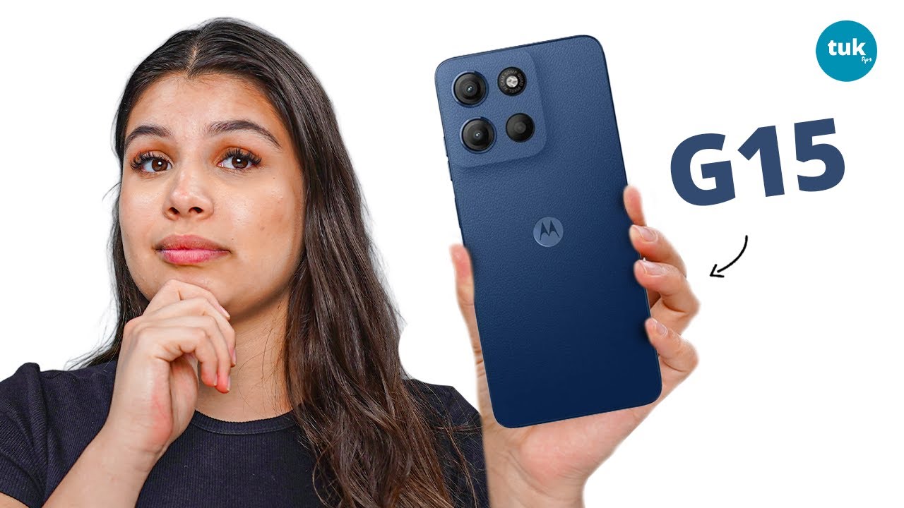 Miniatura da avaliação em vídeo de Smartphone Motorola Moto G15 128GB 12GB RAM FHD+ 50MP