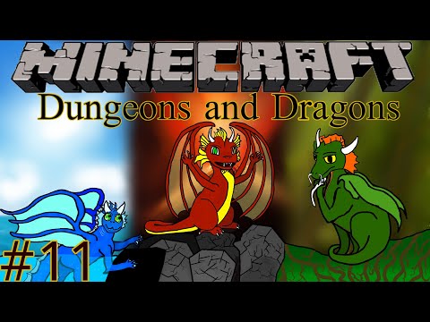 Minecraft. Dungeons and Dragons #11 Yer a Wizard Dragon