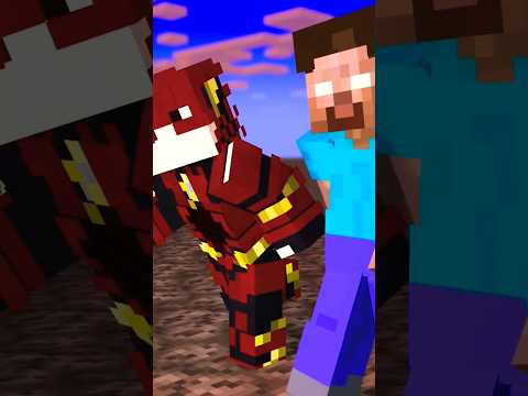 Herobrine Kills The Flash in Devil Face! | Minecraft Animation