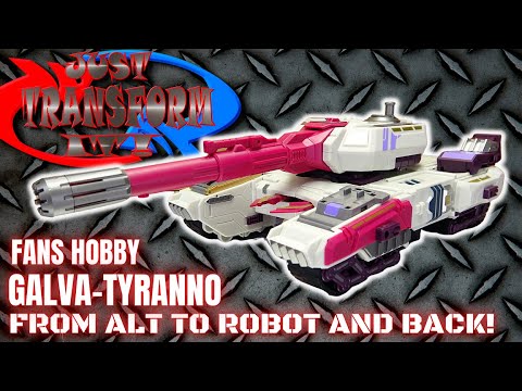 JUST TRANSFORM IT!: Fans Hobby Galva-Tyranno (Armada Galvatron)