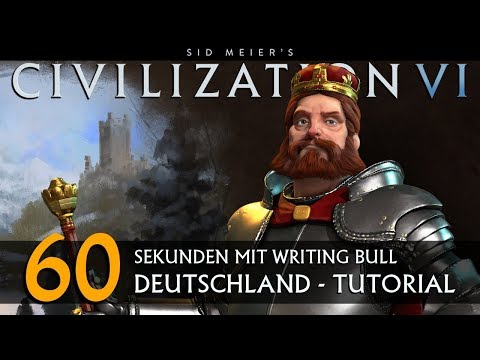 Civilization 6 in 60 Sec: Deutschland | Tutorial [Deutsch]