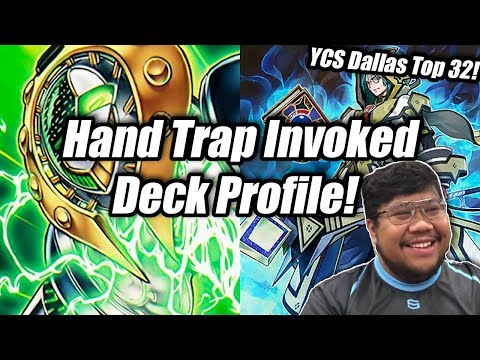Yu-Gi-Oh! YCS Dallas Top 32 Anti-SPYRAL Hand Trap Invoked Deck Profile! ft. Ed Acepcion!