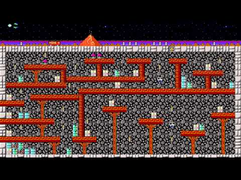 Crystal Caves Episode 3 World Map (Level Select)