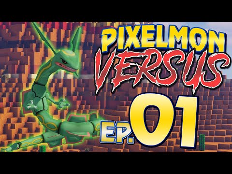 LEGENDARY STARTERS! | Minecraft Pixelmon Versus - Episode 1
