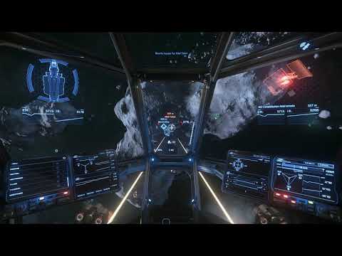 Star Citizen 3.5 - M76 - Bounty hunting (Crusader) - Aurora vs Constellation