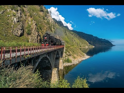Кругобайкальская железная дорога. Байкал. Иркутск.