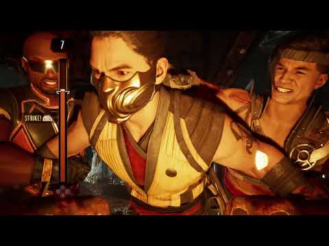 Mortal Kombat 1 - 9. Civil War: Test Your Might QTE Sequence Burn Havik's Face: Scorpion vs Havik