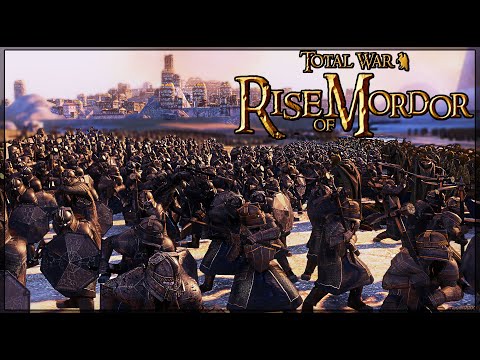THE SIEGE OF DALE -  ELVES Vs DWARVES - Total War Rise Of Mordor