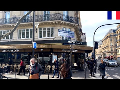 🇫🇷☀️【HDR 4K】Paris Spring Walk - Châtelet to Barbès through Strasbourg Saint Denis (Mar 2024)