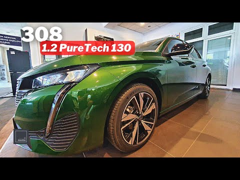 NEW Peugeot 308 1.2 PureTech 130 Allure | Olivine Green exterior