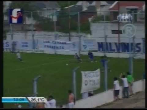 Goles del partido, Argentino 3 - Puerto Nuevo 1, Fecha 10 Primera D 2012/13
