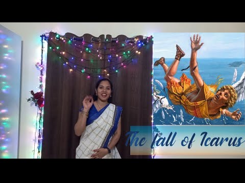 The fall of Icarus - Greek mythological story in detail