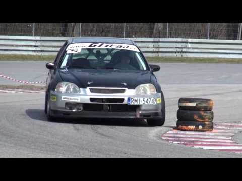 Bigda Zenon - Honda Civic - SuperOES 3 Runda  Tor Kielce 25-03-2017