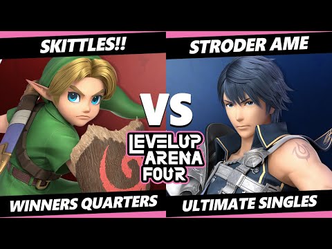 LUA4 Winners Quarters - Skittles!! (Young Link) Vs Stroder Ame (Chrom, Joker Greninja) SSBU Ultimate