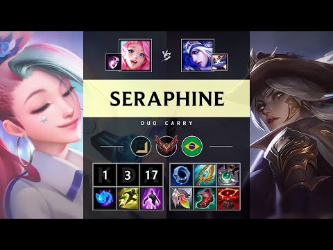 Seraphine Carry vs Ashe - BR Grandmaster Patch 25.16
