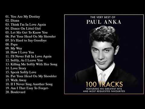 Paul Anka Greatest Hits Full Album - Paul Anka Best Of Playlist 2021