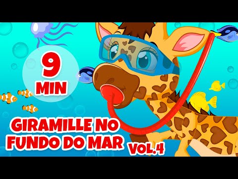 Giramille no Fundo do Mar Vol. 4 - Giramille 9 min | Desenho Animado Musical