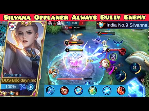 Silvana Offlaner Always Bully Enemy - Silvana Best Build 2022 - Build Silvana Boo Daynimo | MLBB
