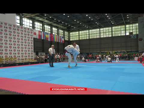 35th IKO EC, 1/4 +90kg Filip Maksimowicz (Poland) - Vilmos Csobanci (Hungar, aka)