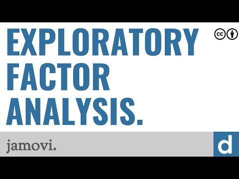 Exploratory factor analysis — jamovi