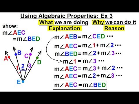 Geometry Ch 2 Proofs and Reasoning 1 of 46 Definitions
