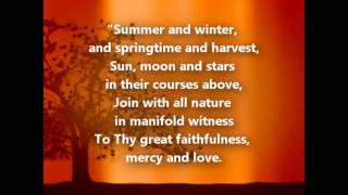 Med   Amazing Grace Great is thy Faithfulness