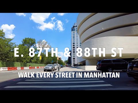 Walking Manhattan | East 87th & 88th Streets | Upper East Side