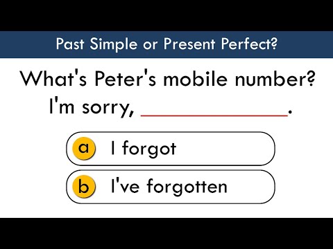 Past Simple or Present Perfect?