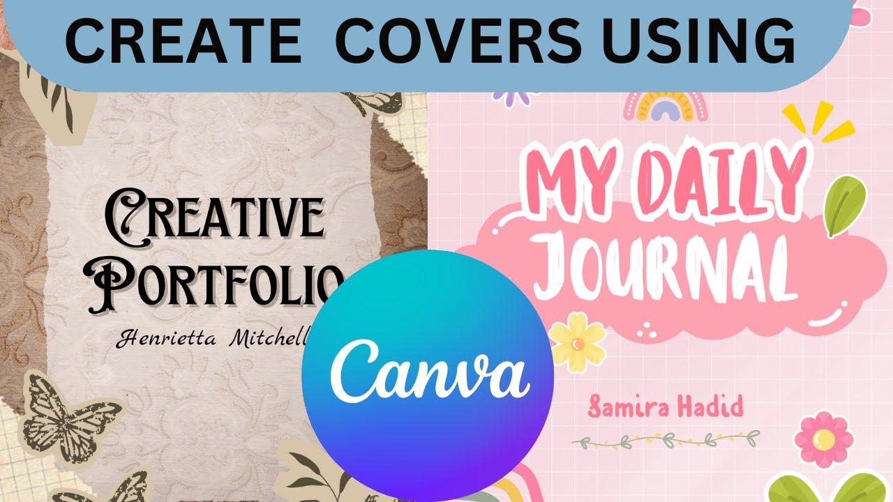 How to create Covers for School Projects using Canva ( easy steps)
