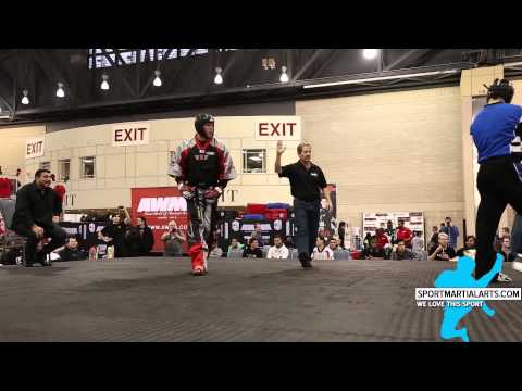 Jim Haymore vs Unk - Men's Sparring - Amerikick Internationals 2015
