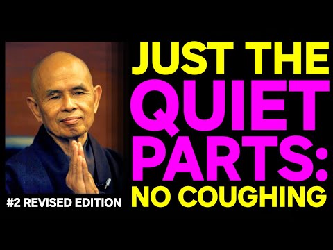 Unintentional ASMR | #2 Thich Nhat Hanh: NO Coughing Revised Edition | Teaching: No Birth & No Death
