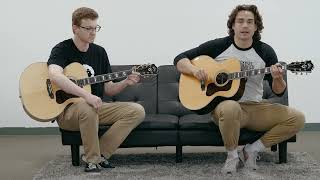 Video thumbnail for Guild F-55E Acoustic Guitar Comparison by Terry Carter Music Store