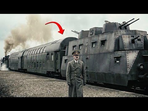 Hitler's "Mega Train" Built to Protect Him - Destroyed by His Own Orders