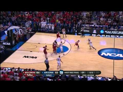 #2 Wisconsin vs #1 Arizona, West Regional Final 2014