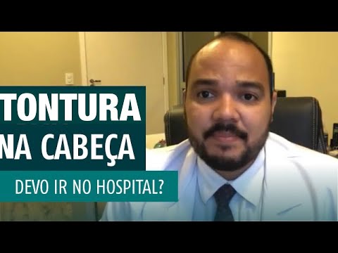 “TONTURA NA CABEÇA” O que pode causar tontura na cabeça? Quando a tontura é preocupante?