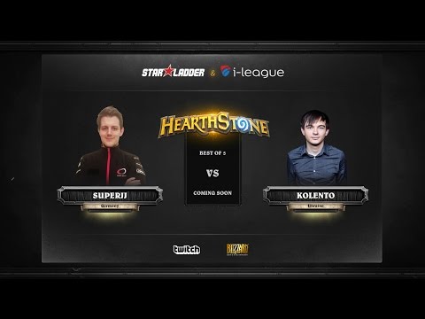 [RU] SuperJJ vs Kolento | SL i-League Hearthstone StarSeries Season 3 (18.05.2017)
