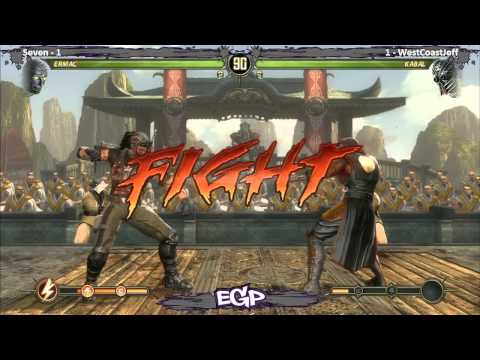 MK9: Seven (Ermac) vs WC Jeff (Kabal) - Loser Final