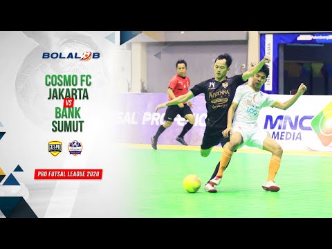 Cosmo FC Jakarta (2) vs (1) Bank Sumut Medan | Highlights Pro Futsal League 2020