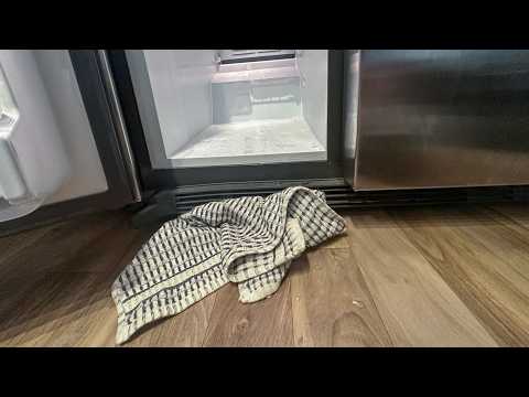 GE Side-by-Side Fridge Leaks Water Onto Floor