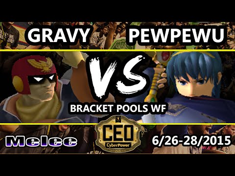 Ceo 2015 - Gravy (Captain Falcon) Vs. CLG.PewPewU (Marth) SSBM Bracket Pools - Smash Melee