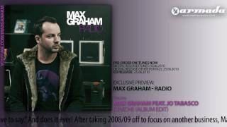 OUT NOW: Max Graham - Radio (Track 08: Max Graham feat. Jo Tabasco - Ceviche)
