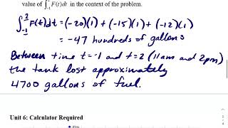 Unit 6 FRQ 1
